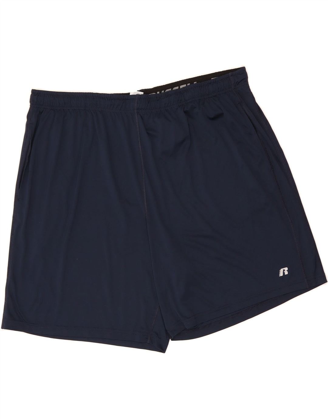 RUSSELL ATHLETIC Mens Sport Shorts 3XL Navy Blue Polyester Vintage Russell Athletic and Second-Hand Russell Athletic from Messina Hembry 