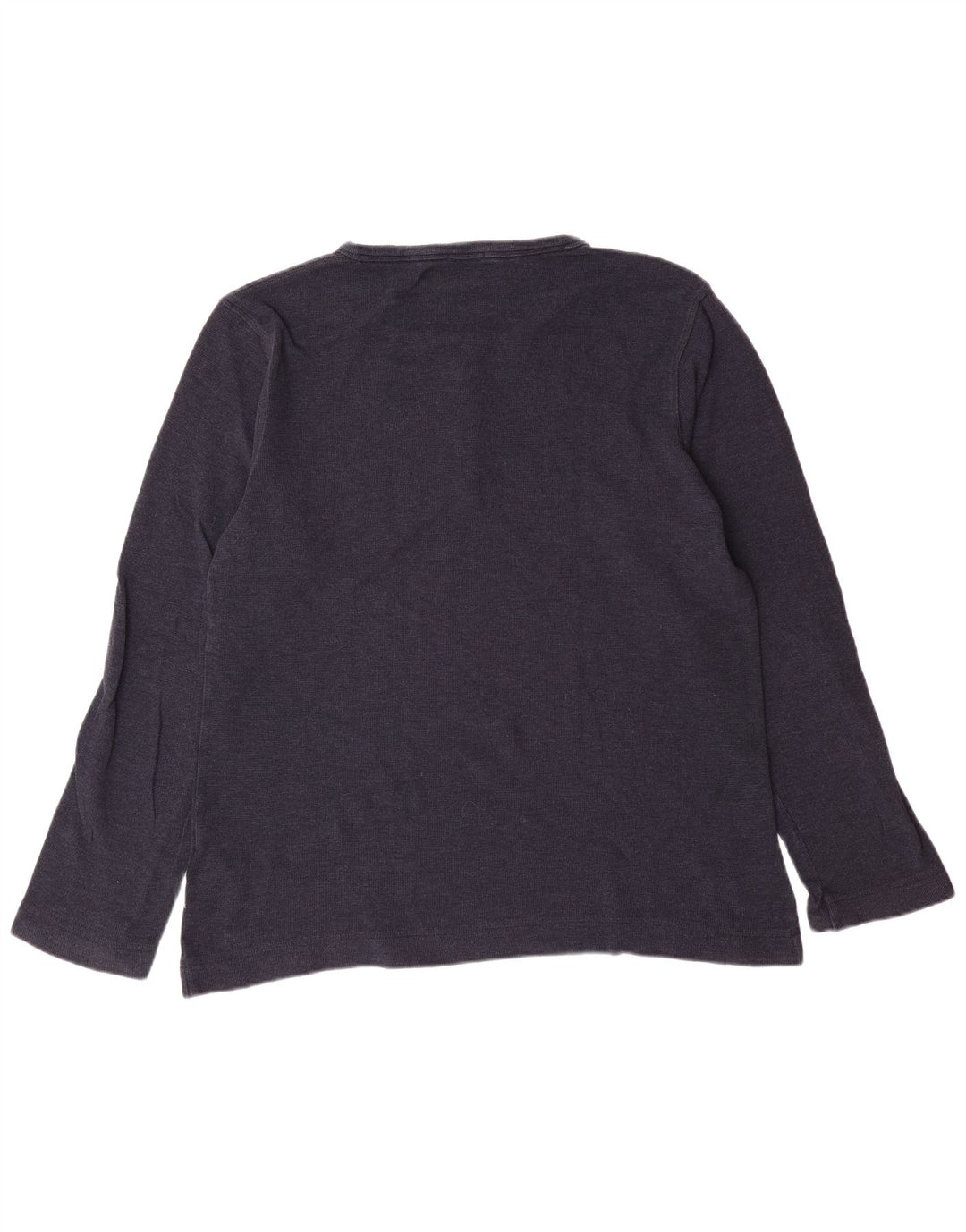 HUGO BOSS Męski top slim fit z długim rękawem, 2XL, granatowy, bawełniany