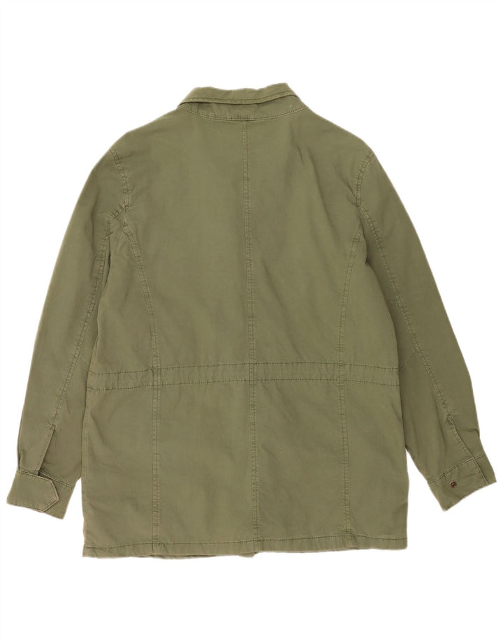 Marks & Spencer Damska kurtka oversize Utility UK 8, mała, zielona bawełna