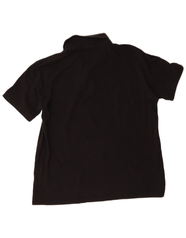Męska koszulka polo Diadora XL, czarna, bawełniana