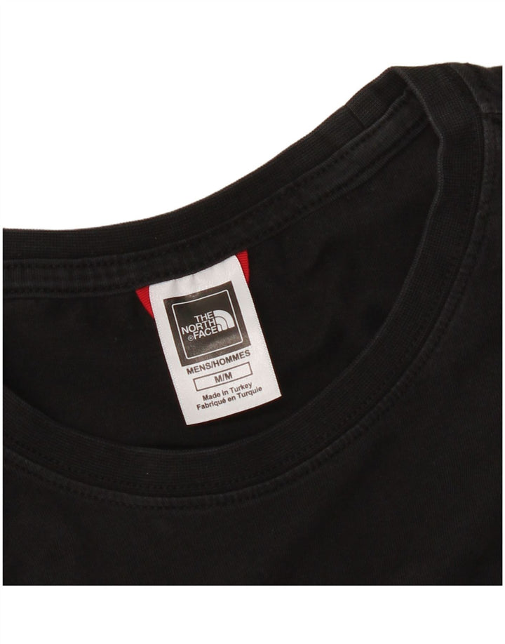 Męski T-shirt z grafiką The North Face, średni czarny