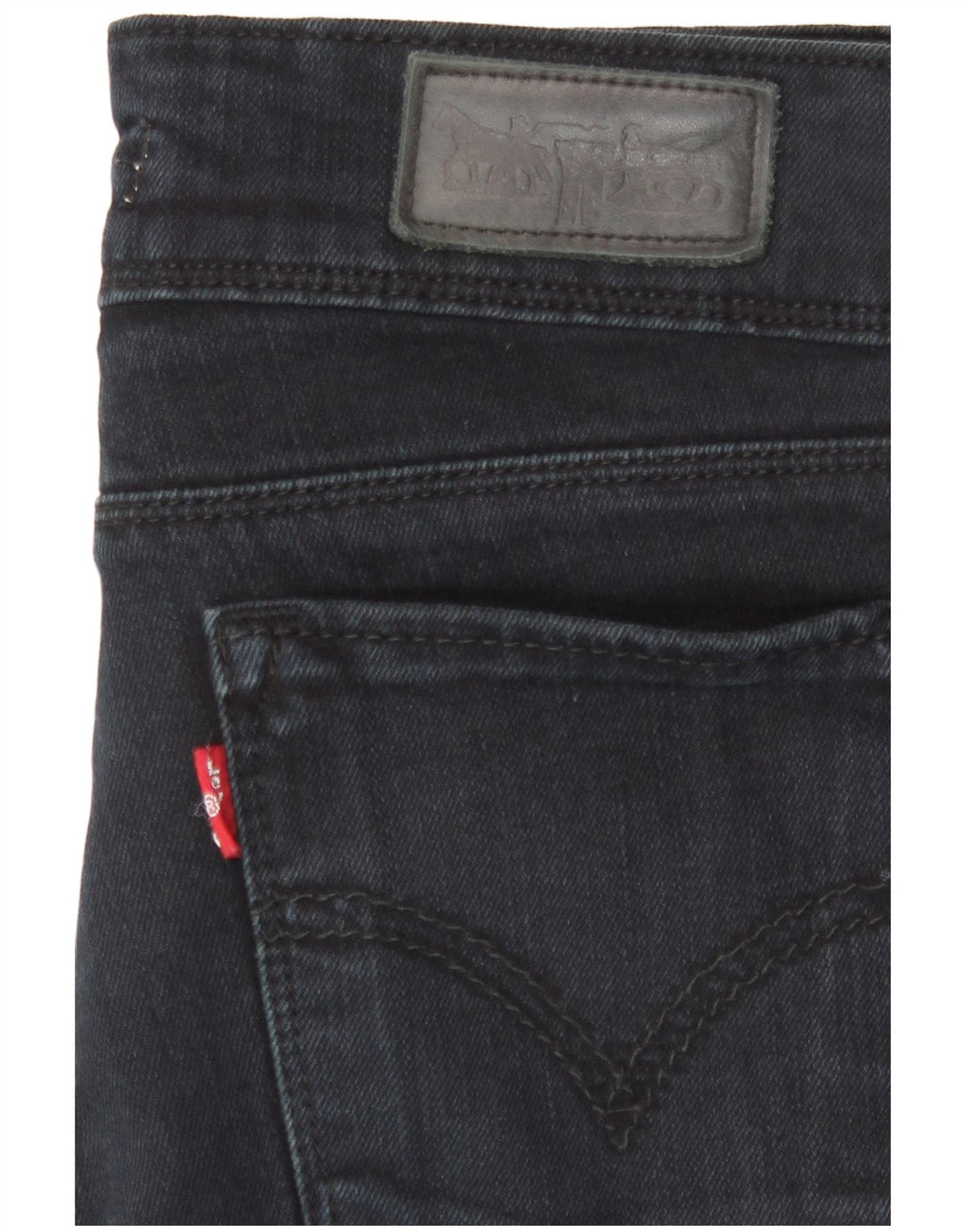 Damskie jeansy Levi's 571 Slim W26 L28 Granatowe