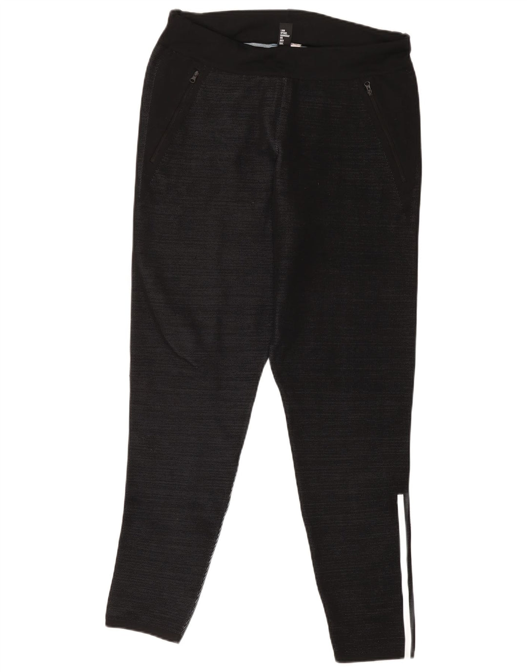 Damskie spodnie dresowe Adidas UK 14, duże, czarne