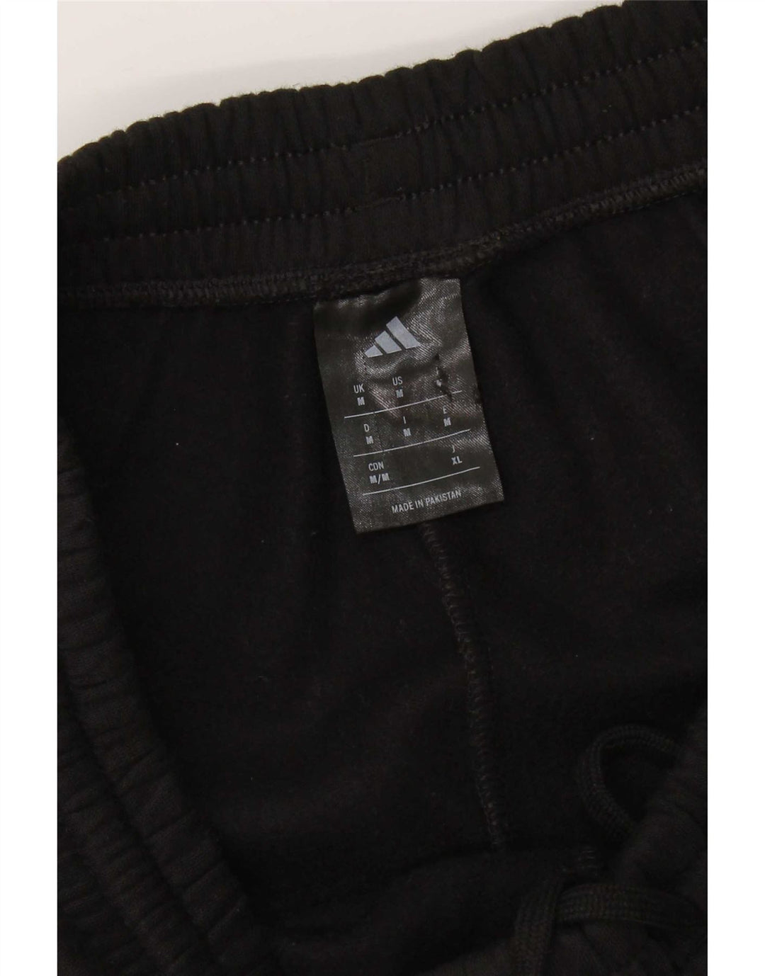 Męskie spodnie dresowe Adidas Cargo Joggers, średnia czarna bawełna