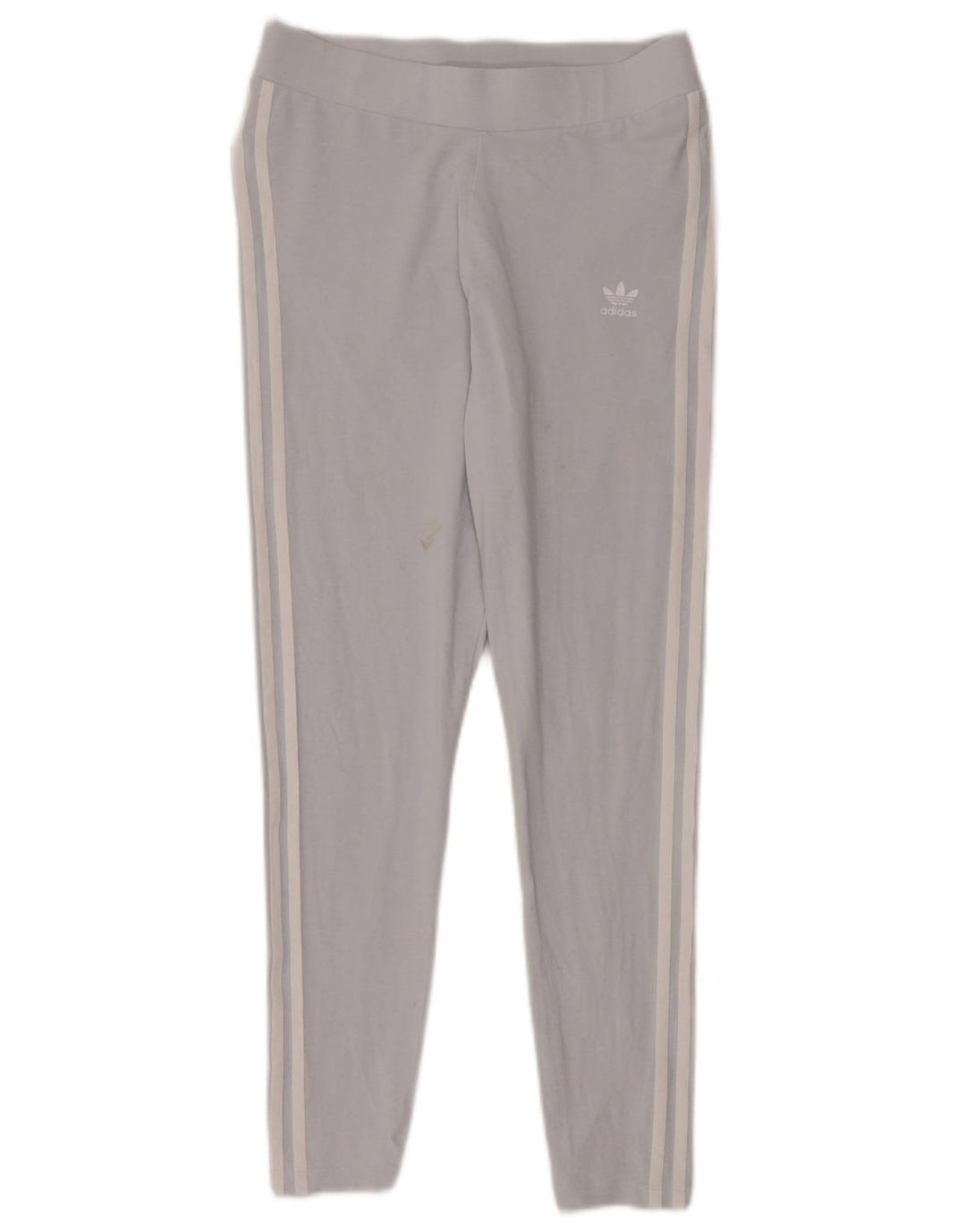 Legginsy damskie ADIDAS UK 16, duże, niebieskie, bawełniane