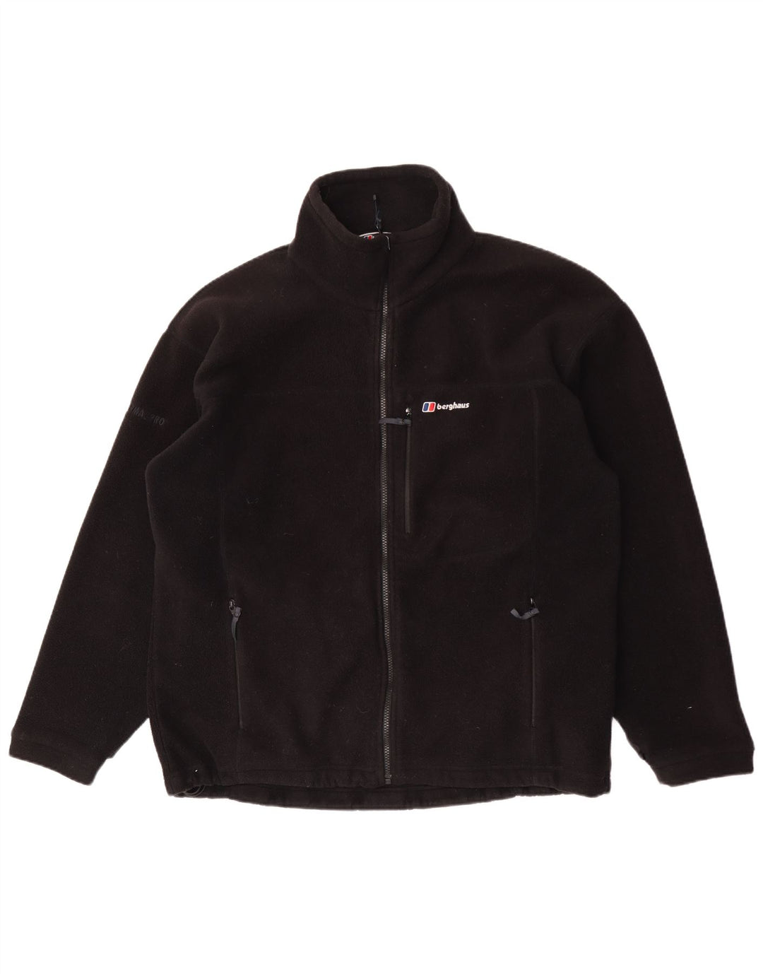 Męska kurtka polarowa BERGHAUS UK 42 XL, czarna, poliester