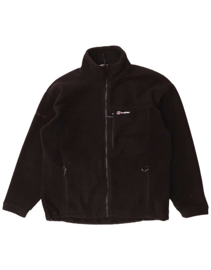 Męska kurtka polarowa BERGHAUS UK 42 XL, czarna, poliester