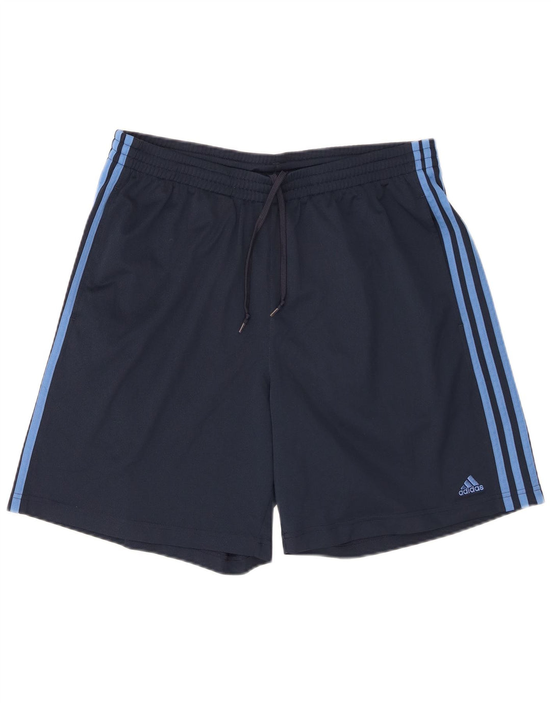 Męskie spodenki sportowe Adidas Climalite, duże, granatowe, z poliestru