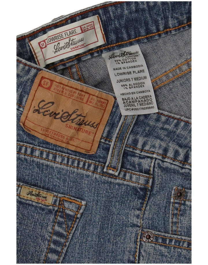 Dziewczęce jeansy rozkloszowane LEVI'S 6-7 lat W30 L31 Niebieska bawełna