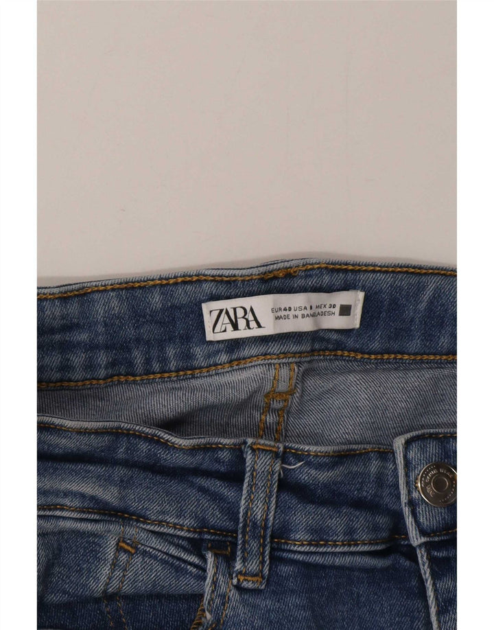 Damskie jeansy skinny Zara EU 40 Medium W30 L27 Niebieskie