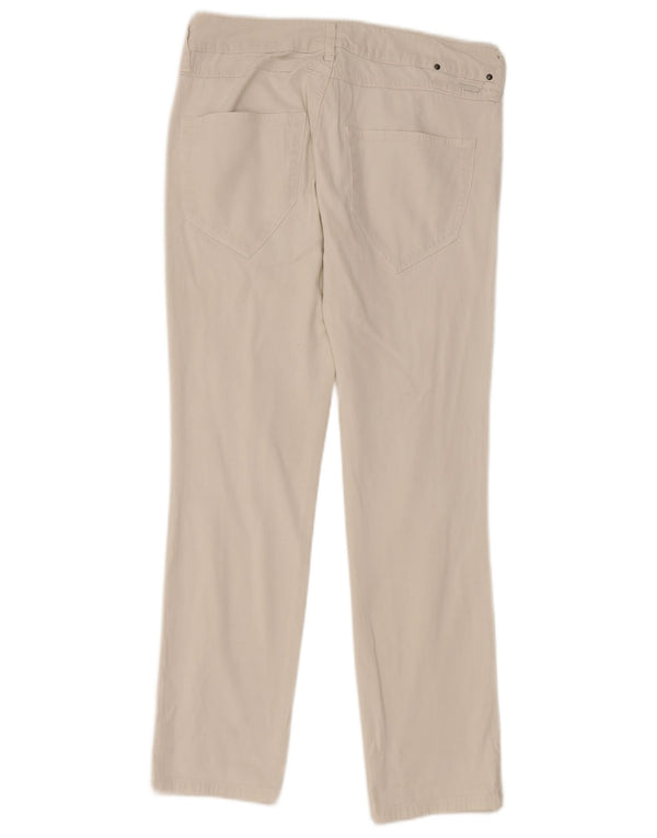 Spodnie damskie DIESEL Slim Casual W28 L27 Biała bawełna