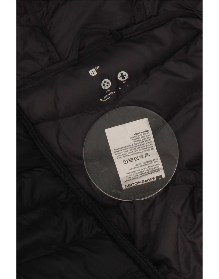 Damski ocieplany płaszcz z kapturem Mountain Warehouse UK 14, średni granatowy nylon