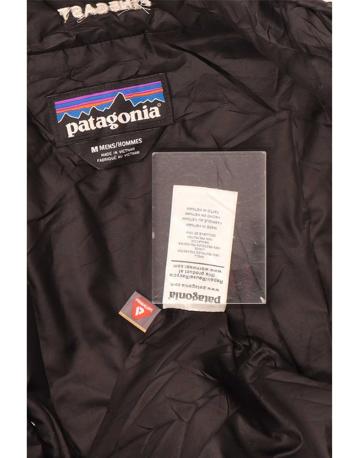 Męska wyściełana kamizelka Patagonia UK 38, średni czarny poliester