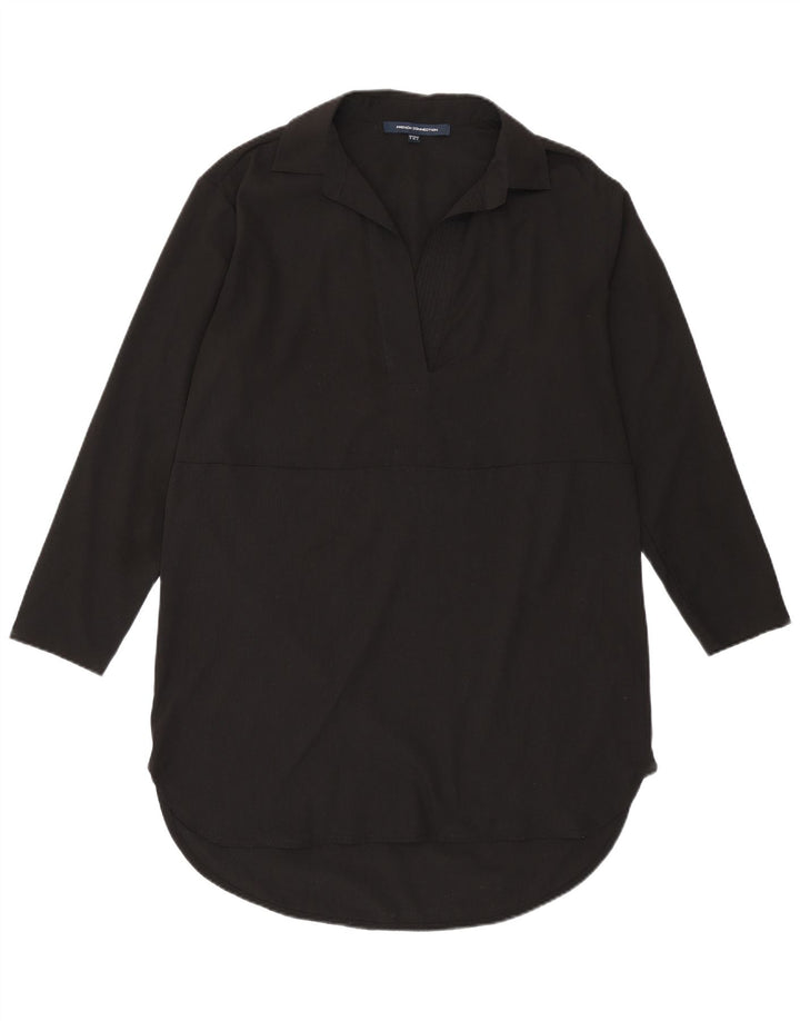 Damska koszula pulowerowa o przedłużonym fasonie FRENCH CONNECTION UK 8, mała czarna