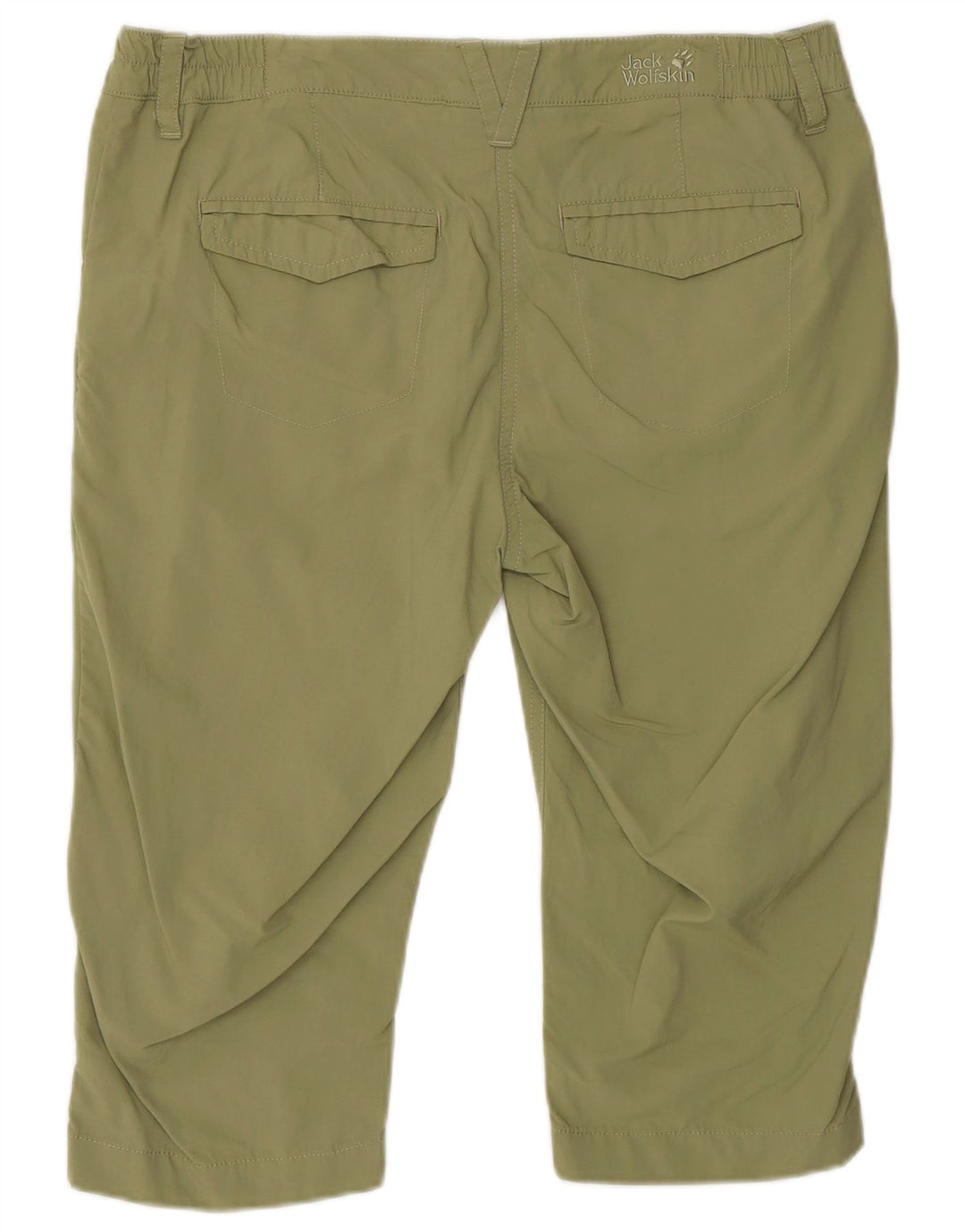 Damskie bermudy JACK WOLFSKIN UK 10 Small W32 Zielony poliamid