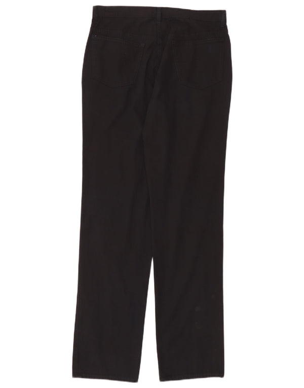 Męskie proste spodnie codzienne Trussardi IT 50 Large W32 L34 Black