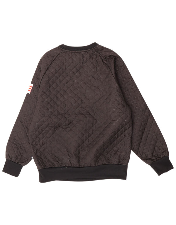 Adidas Womens Rita Ora Graphic Sweatshirt Jumper UK 10 Small Black