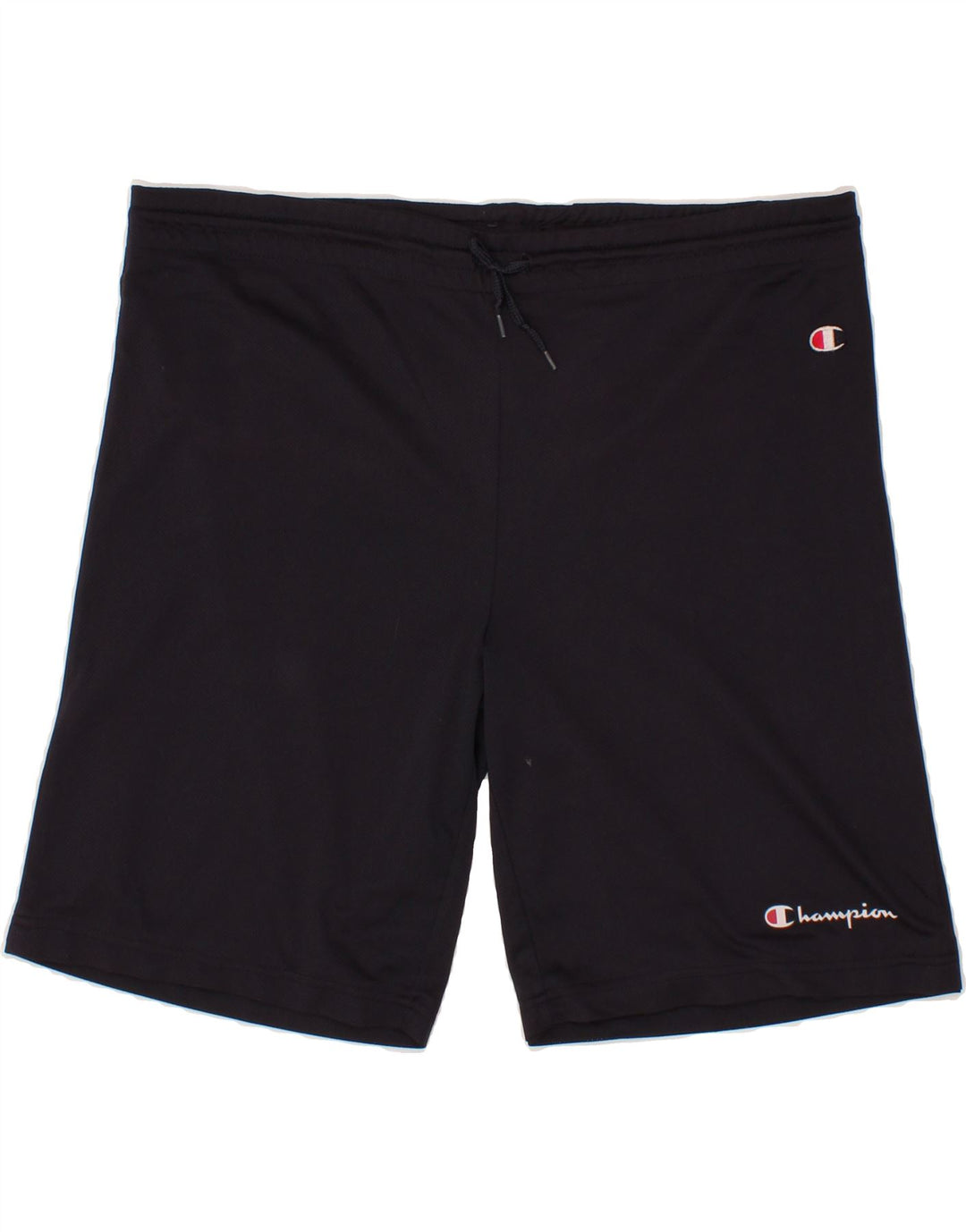 CHAMPION Mens Sport Shorts Small Navy Blue Polyester Vintage Champion and Second-Hand Champion from Messina Hembry 
