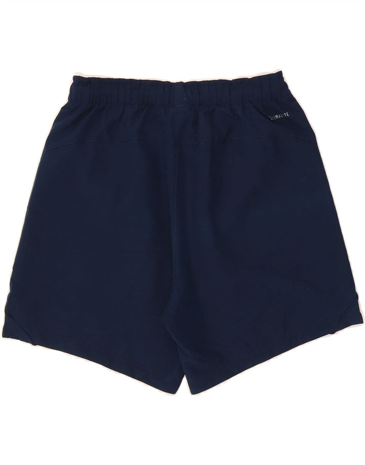 ADIDAS Mens Climalite Sport Shorts Small  Navy Blue Polyester Vintage Adidas and Second-Hand Adidas from Messina Hembry 