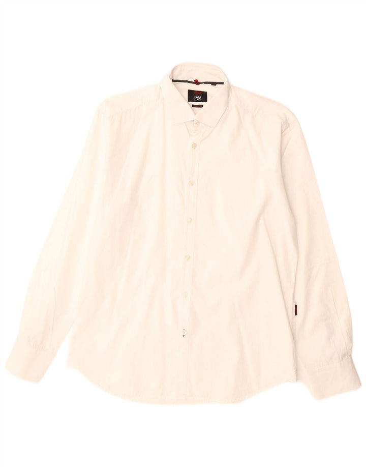 Koszula męska Slim Fit Carrera, duża, biała