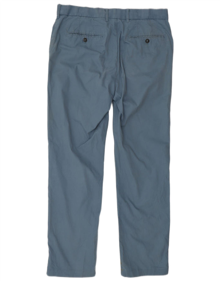Męskie spodnie Chino Marks & Spencer Blue Harbor Regular W34 L31 Niebieski