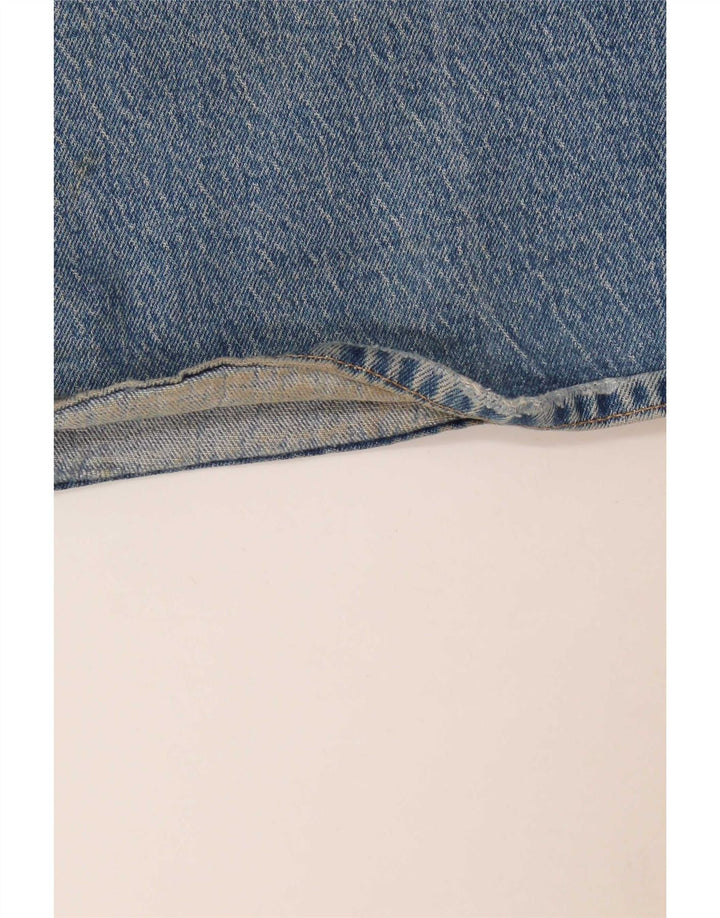 Damskie jeansy Levi's Ribcage Bell Flared W31 L30 Niebieskie bawełniane