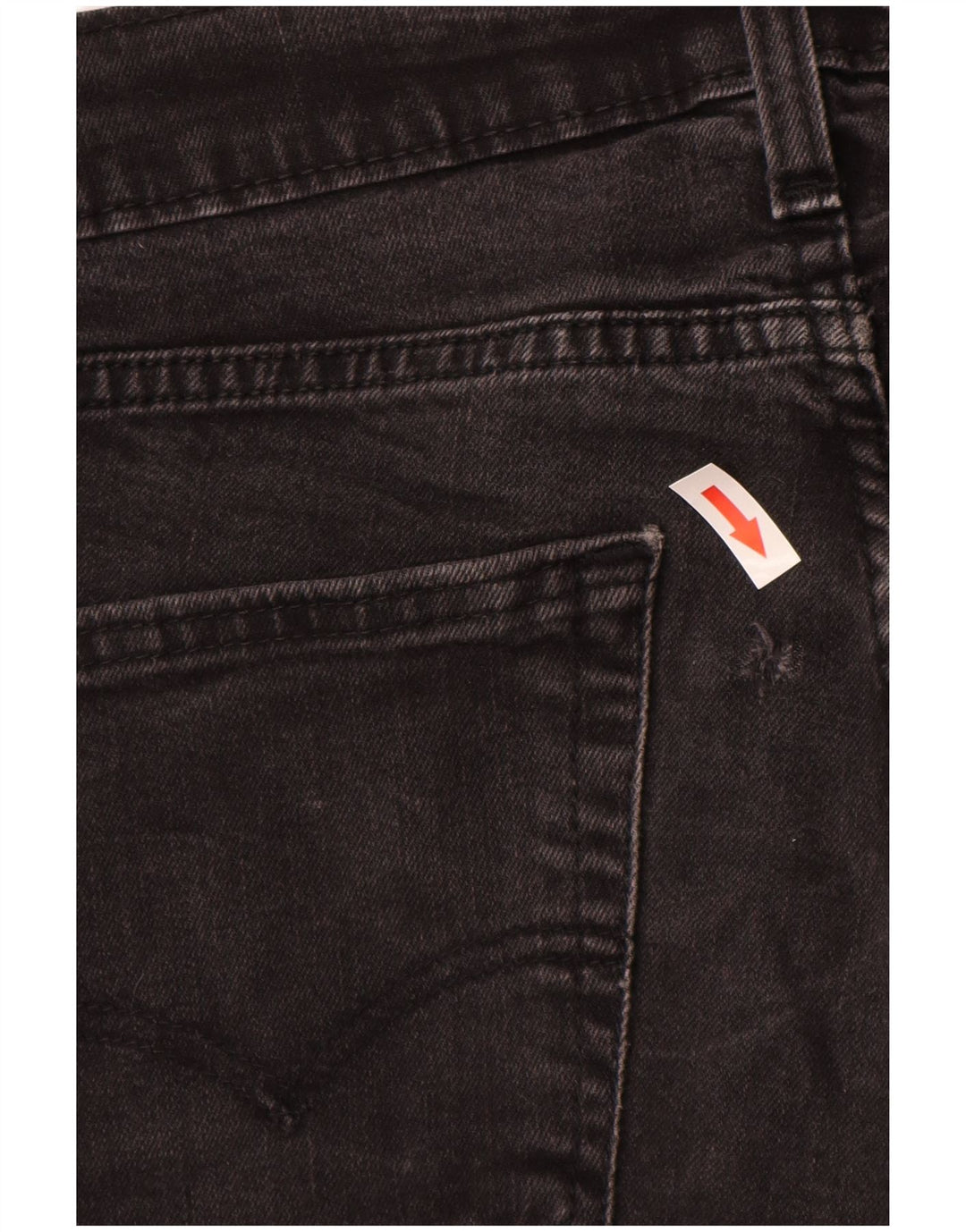 Męskie jeansy Levi's 511 Slim W30 L24 Czarna bawełna