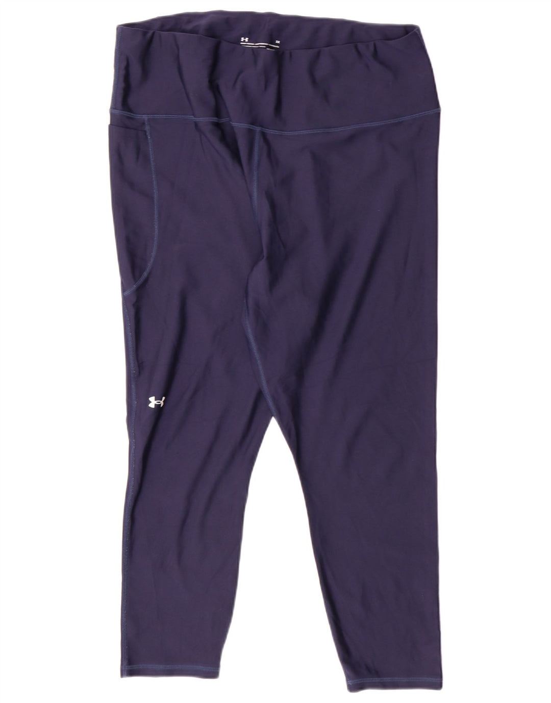 Damskie legginsy kompresyjne Under Armour Capri UK 20 2XL Granatowe sportowe