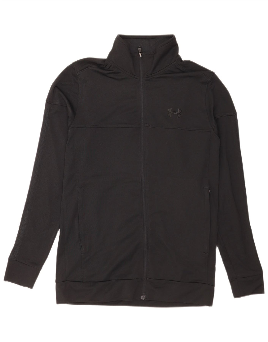 Męska kurtka dresowa Under Armour, mała, czarna, z poliestru