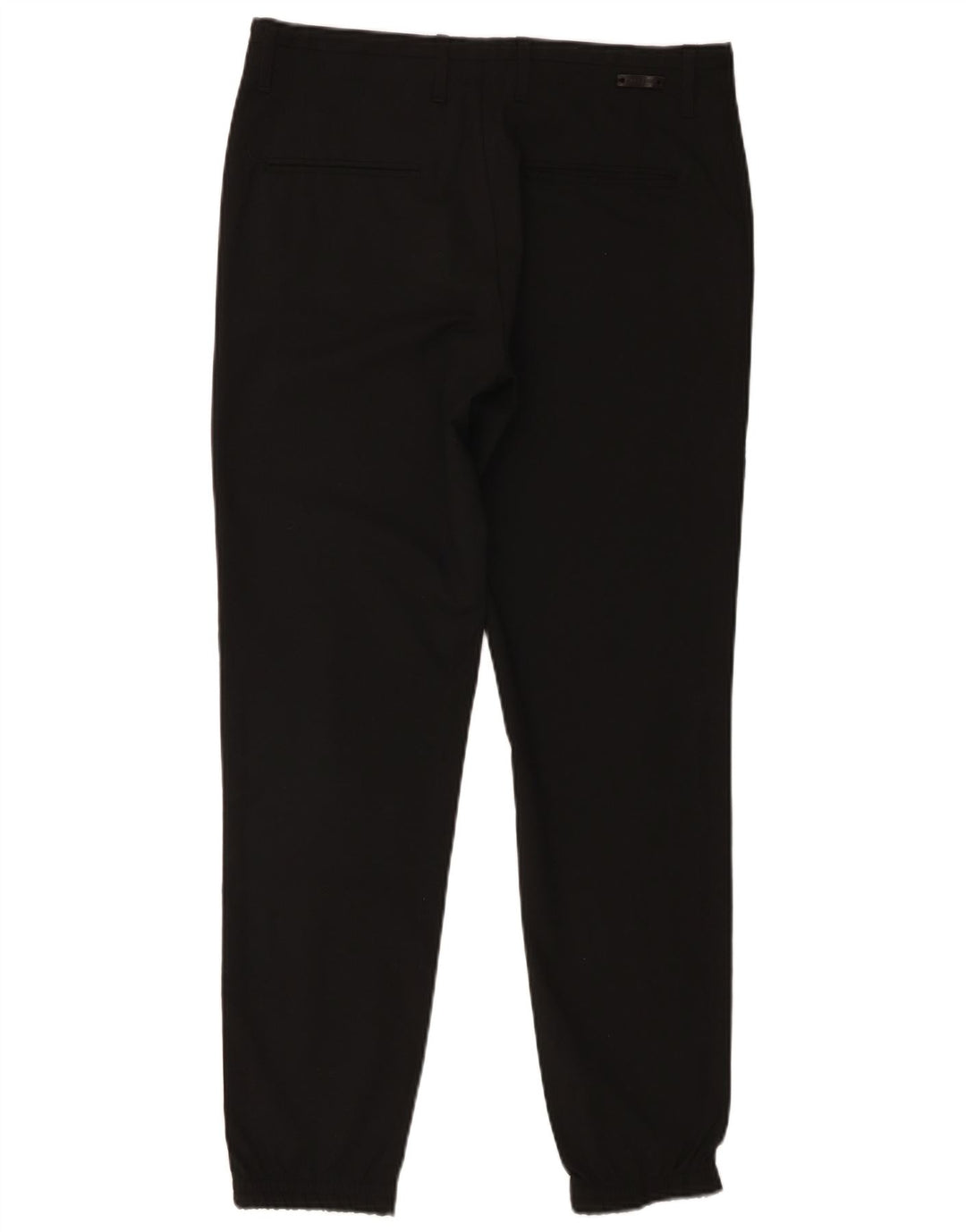 Męskie spodnie chino do biegania Zara EU 38 Small W30 L29 Czarny poliester