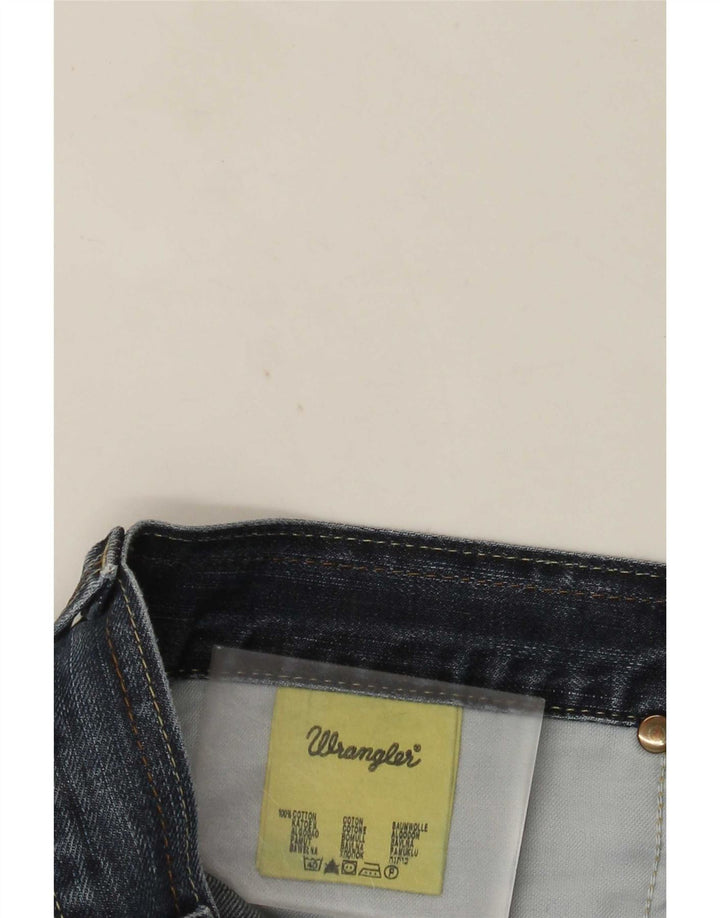 Wrangler Męskie dżinsy Dayton Bootcut W34 L32 Niebieskie bawełniane