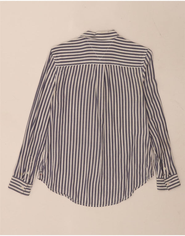 Koszula damska Tommy Hilfiger UK 10 Small Blue Pinstripe