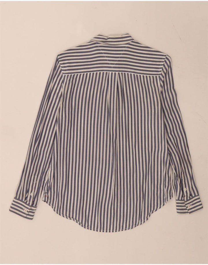 Koszula damska Tommy Hilfiger UK 10 Small Blue Pinstripe