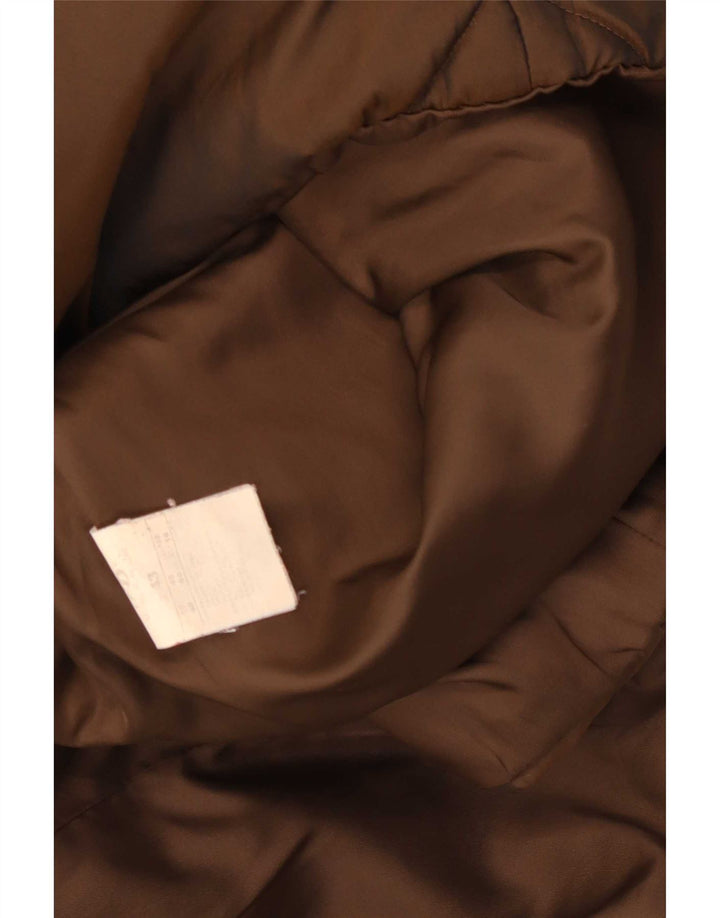 Damska ocieplana kurtka ELENA MIRO UK 18 XL, brązowa, poliester
