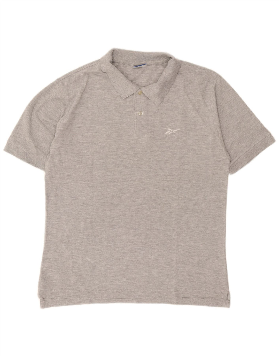 Męska koszulka polo Reebok XL, szara, bawełniana