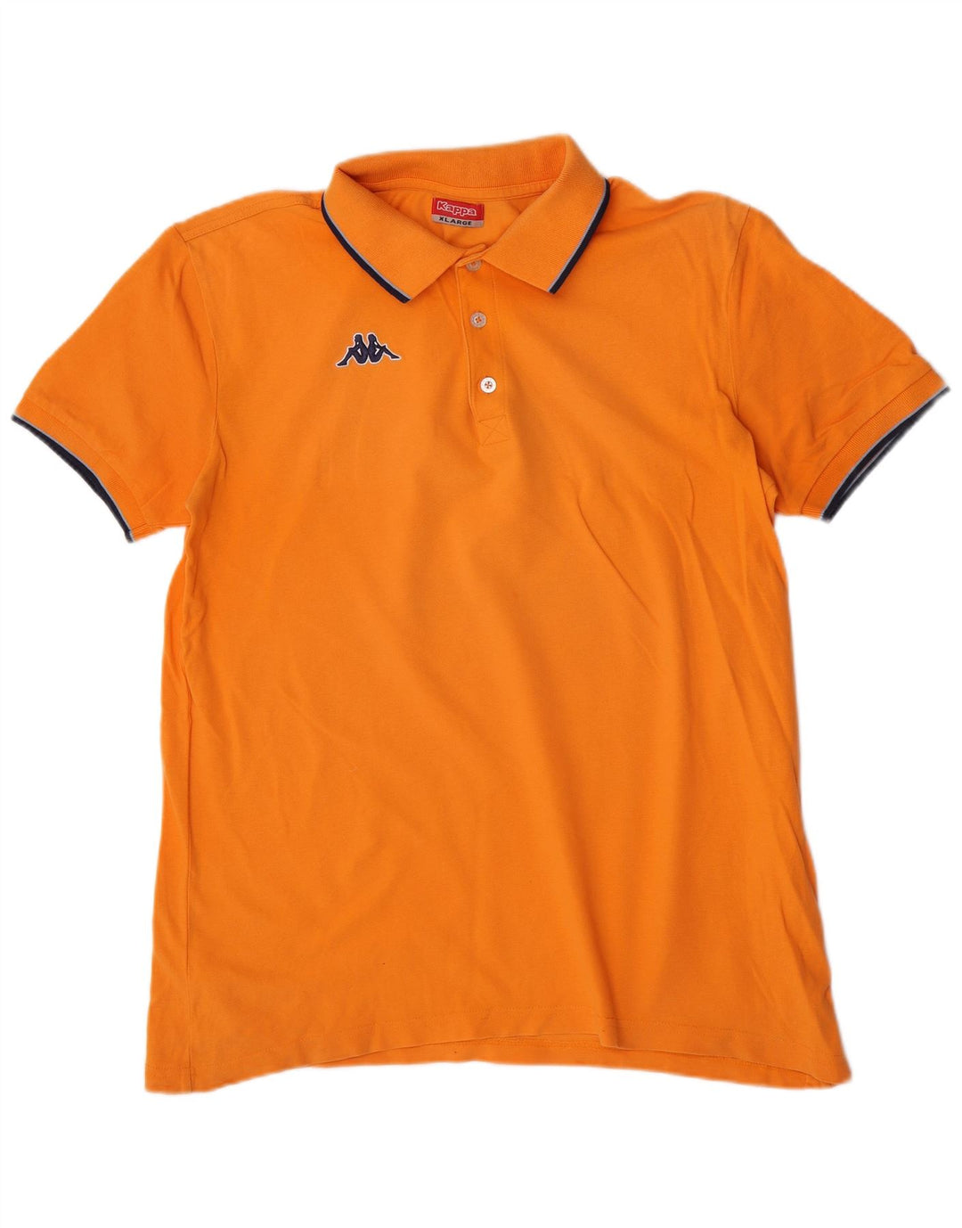 Męska koszulka polo Kappa XL Pomarańczowa
