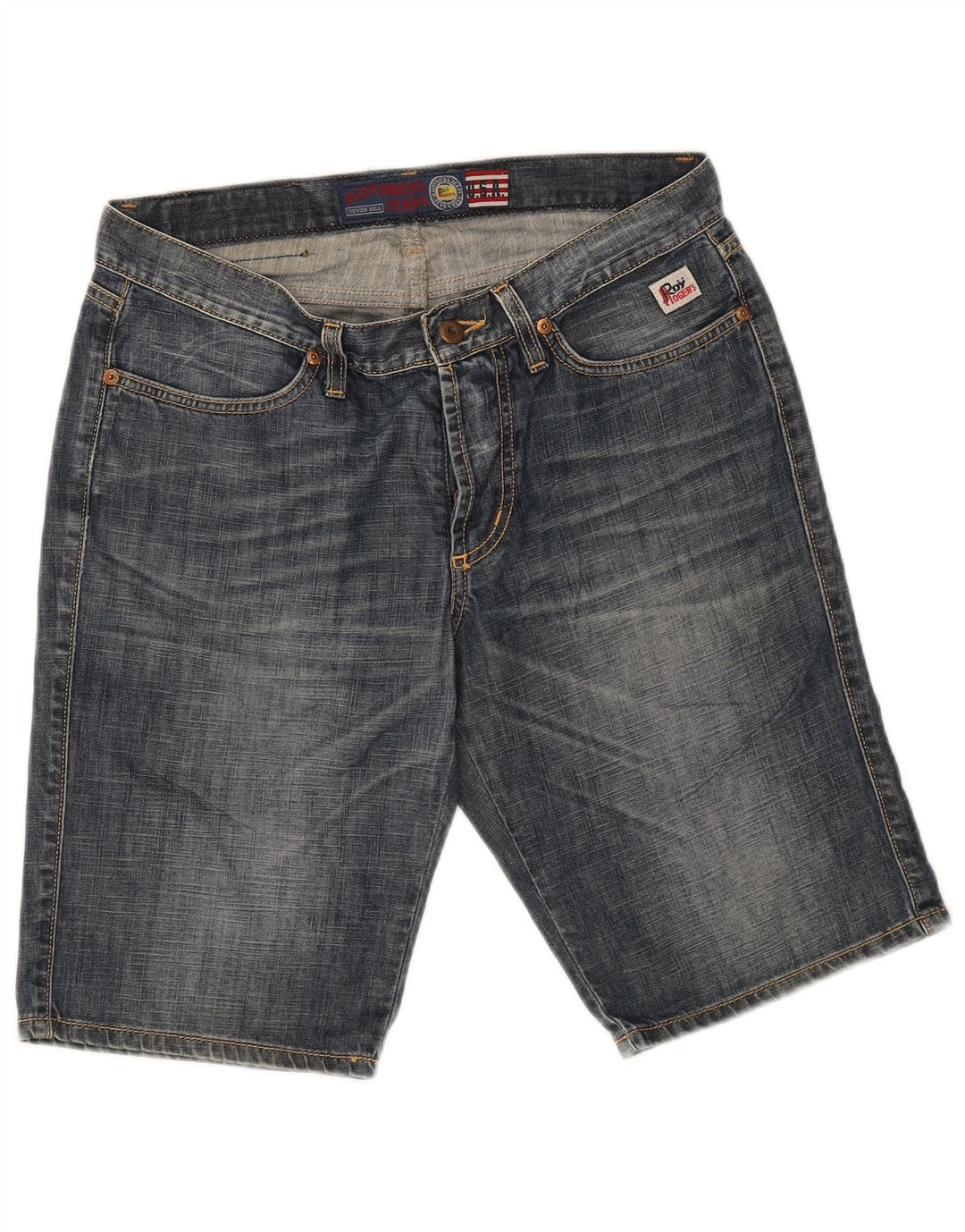 Damskie spodenki jeansowe Roy Rogers IT 44 Medium W30 Niebieskie bawełniane