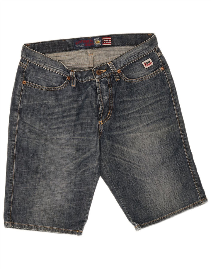 Damskie spodenki jeansowe Roy Rogers IT 44 Medium W30 Niebieskie bawełniane