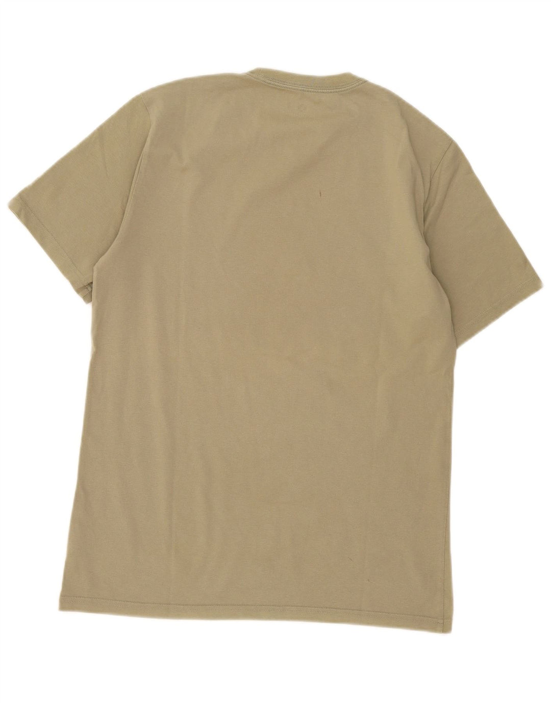Męska koszulka Converse z grafiką, średnia, bawełniana khaki