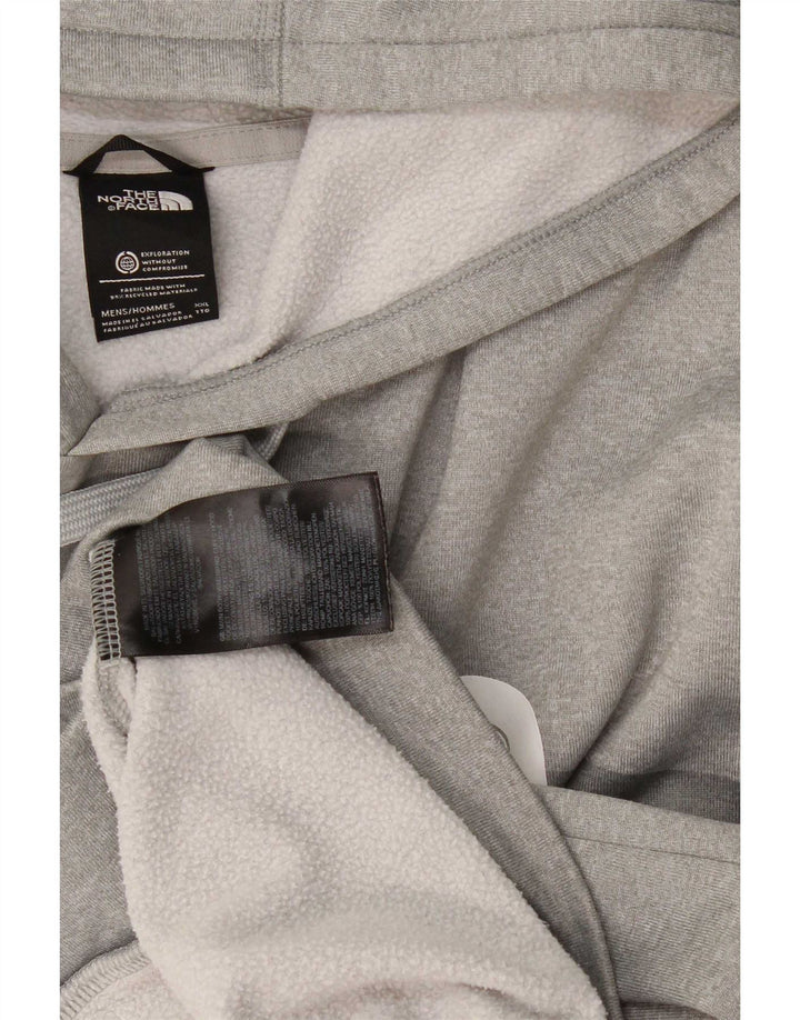 Męski sweter z kapturem The North Face 2XL, szary, nakrapiany poliester