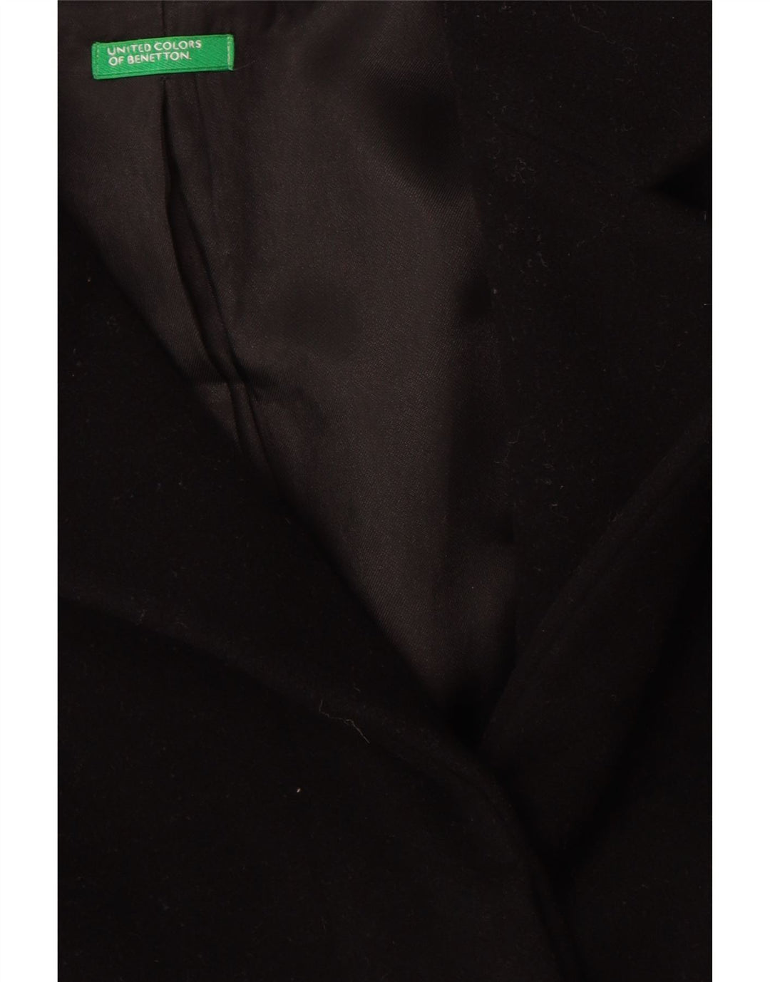Płaszcz damski Benetton UK 10 Small Black