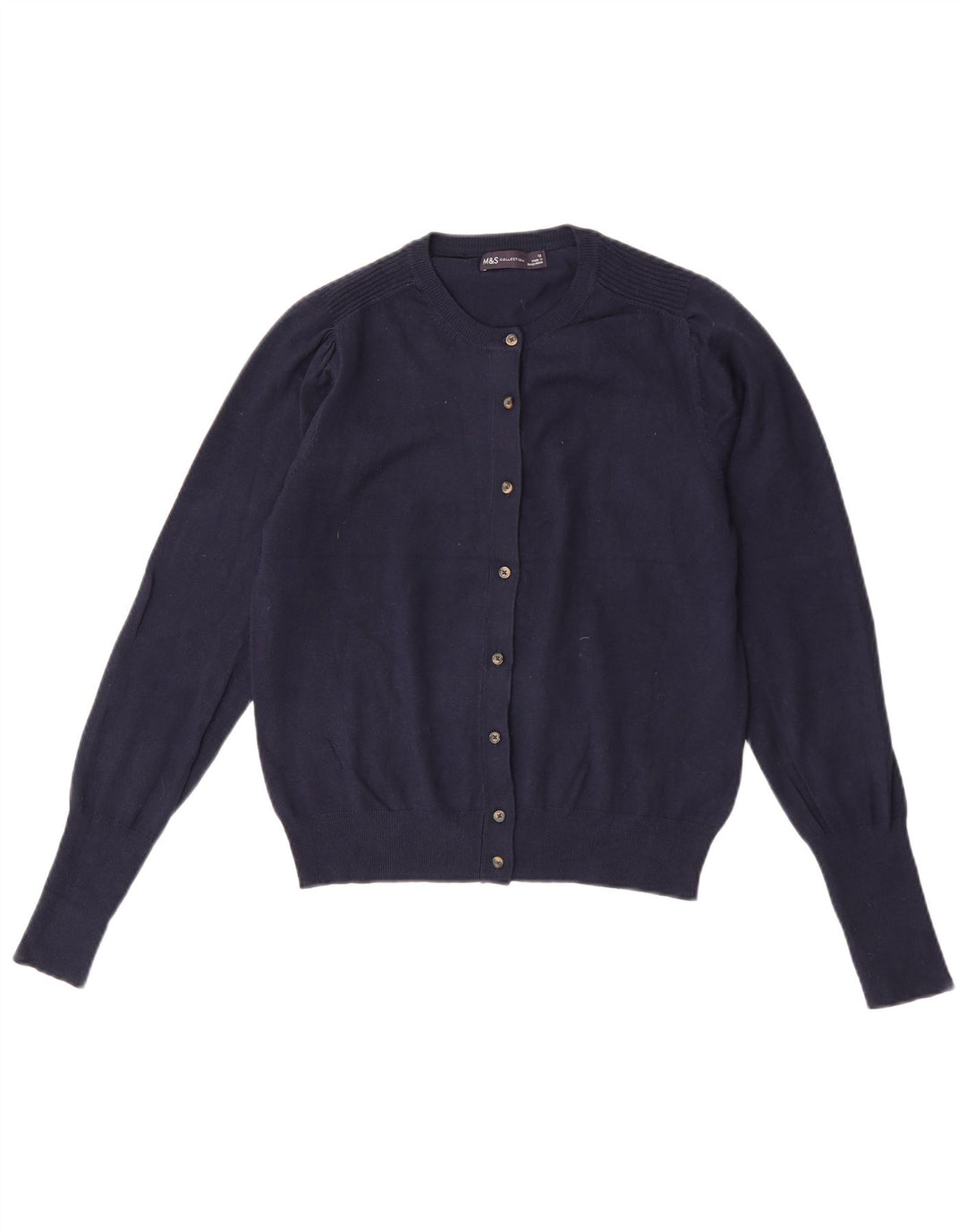 Sweter damski Marks & Spencer UK 12, średni granatowy, wiskoza