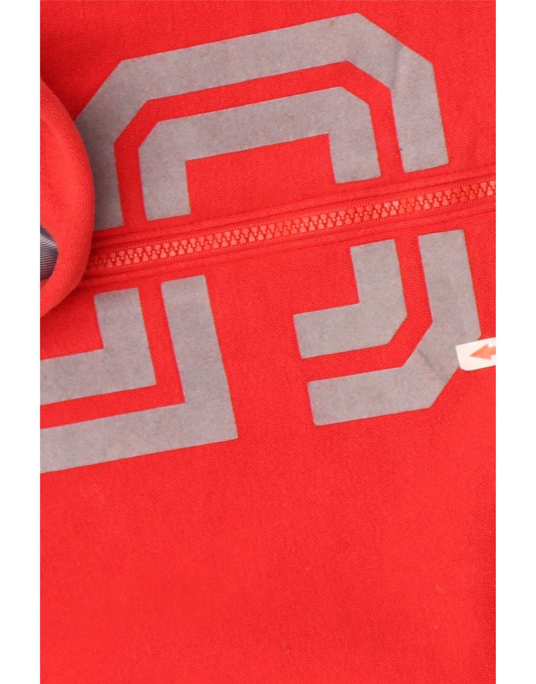 Męski sweter z kapturem i zamkiem błyskawicznym Nike, bawełniany, w kolorze średniej czerwieni
