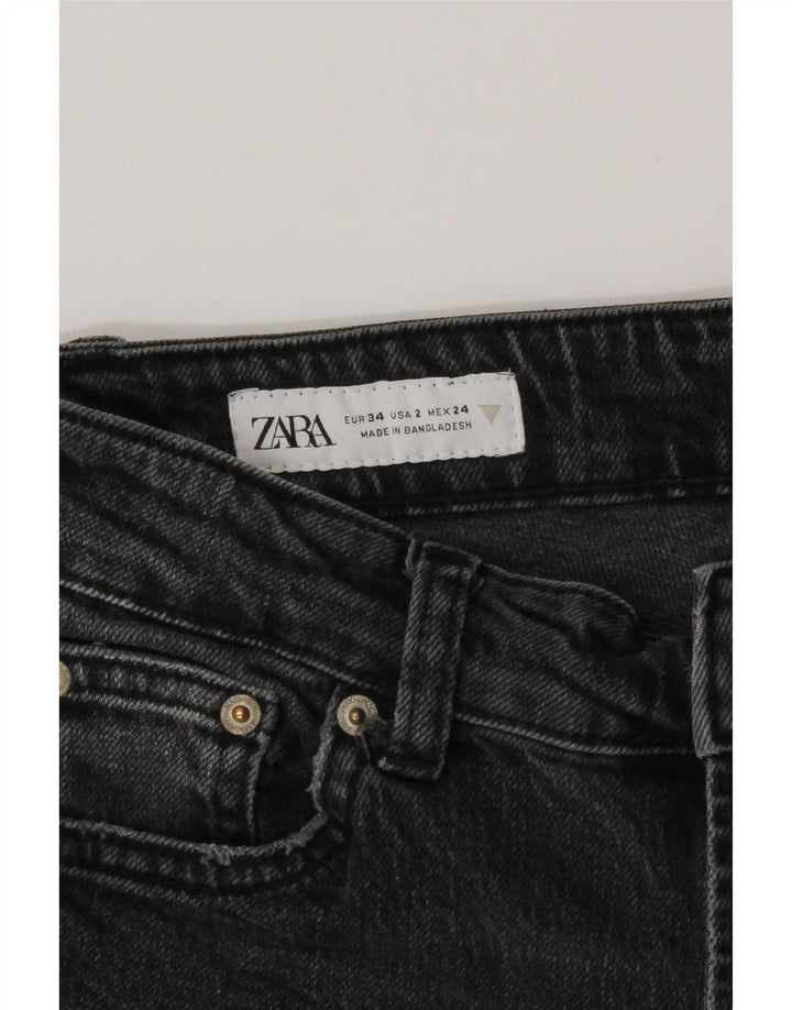 Dżinsy damskie Zara EU 34 2XS W24 L28 szare