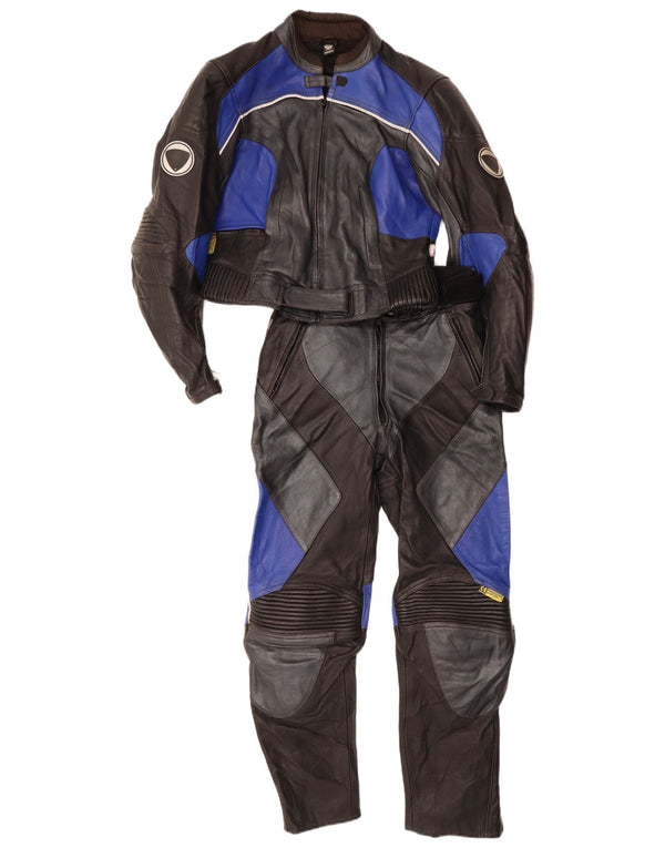 SCHUH Womens Motorcycle 2 Piece Set EU 38 Medium W26 L28 Black Biker