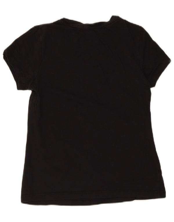 Damska koszulka graficzna Calvin Klein Jeans Top UK 8 Small Black