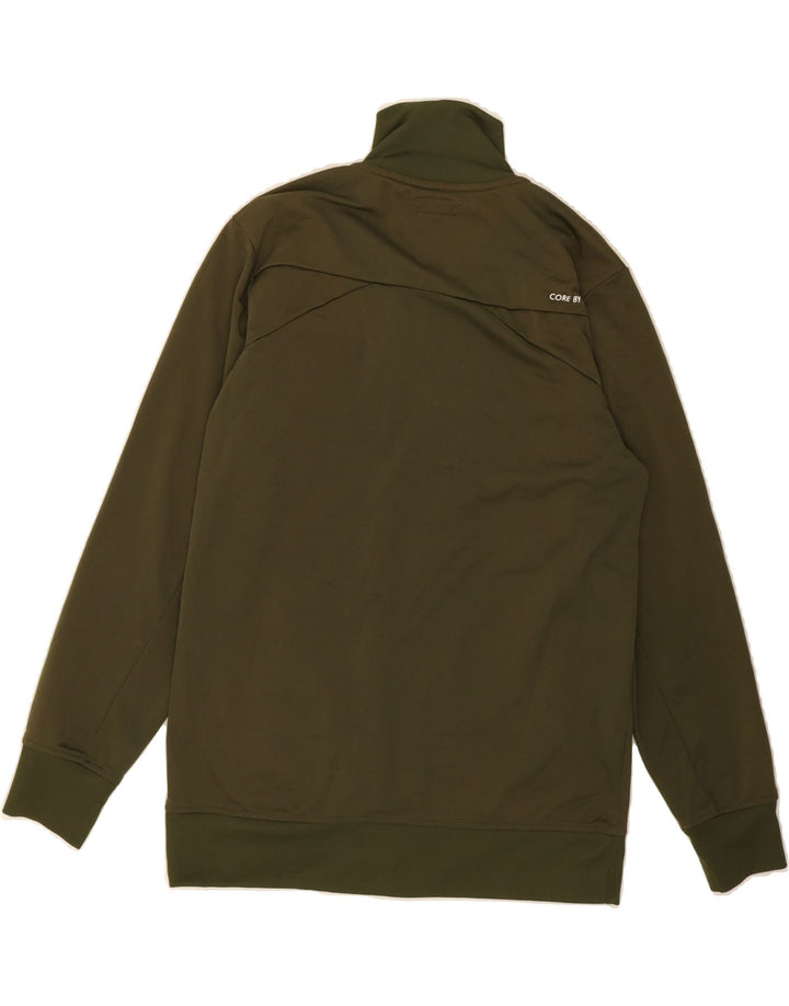 JACK & JONES Mens Tracksuit Top Jacket Medium Green Polyester Vintage Jack & Jones and Second-Hand Jack & Jones from Messina Hembry 