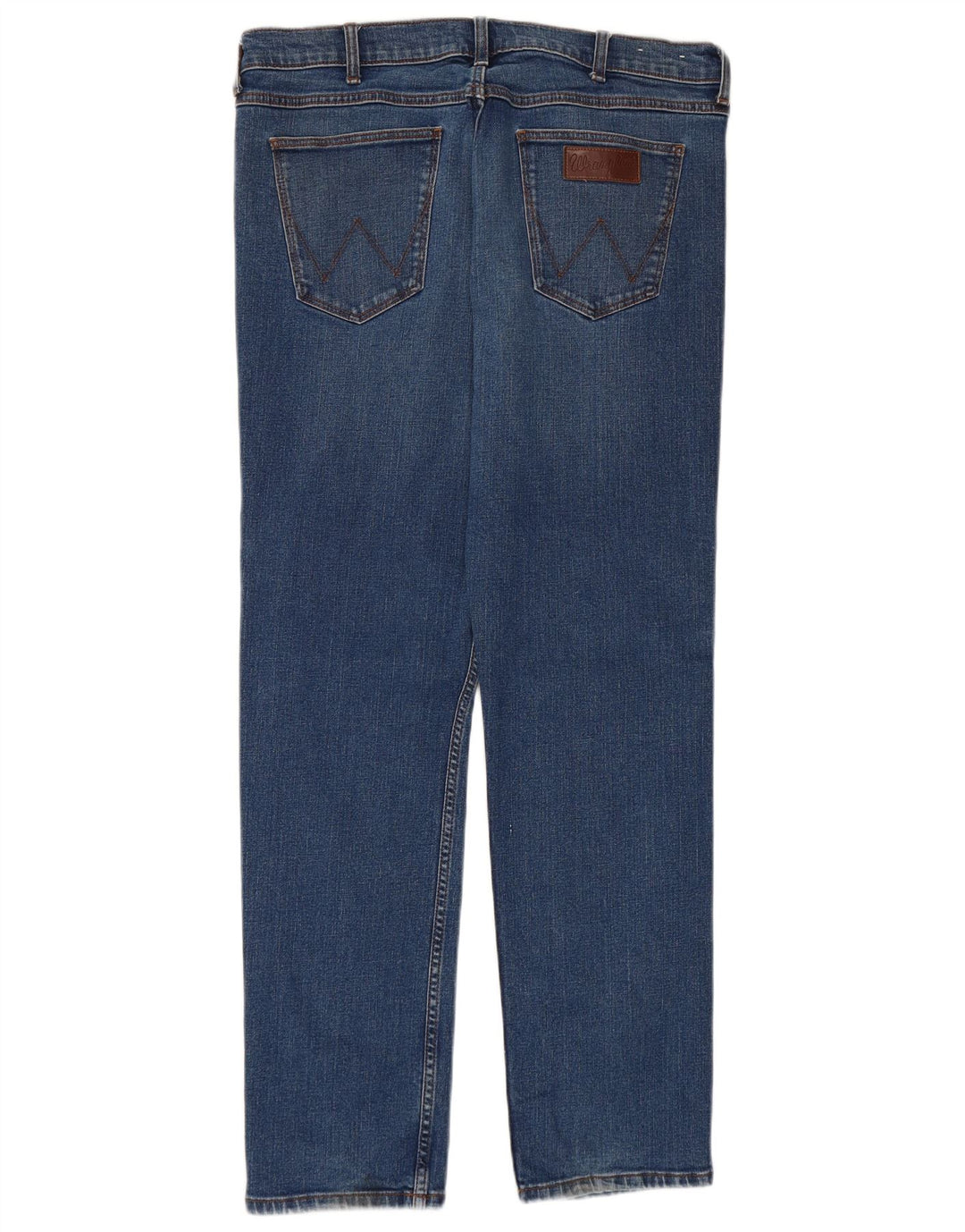 WRANGLER Męskie jeansy Greensboro Slim W36 L32 Niebieskie bawełniane
