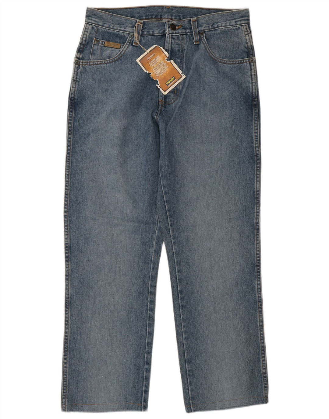 Męskie jeansy Wrangler Texas Straight W32 L28 Niebieskie bawełniane
