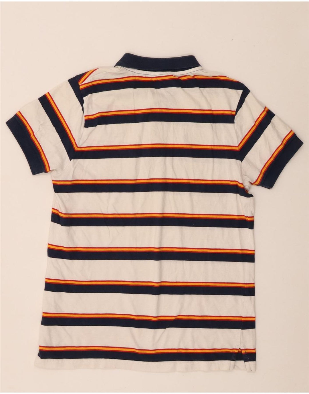 Męska koszulka polo Ellesse w małe białe paski, bawełniana